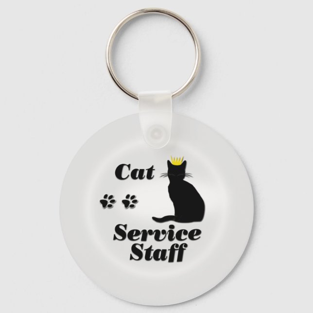 Chaveiro Funcionarios de gatos (Frente)