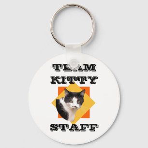 Chaveiro FUNCIONARIOS do gatinho da equipe