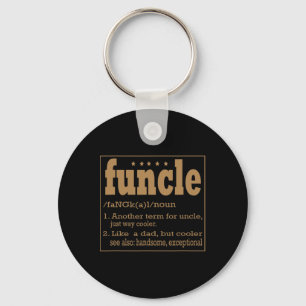 Chaveiro Funcle T Camisa Como Um Pai Apenas Mais Fresco