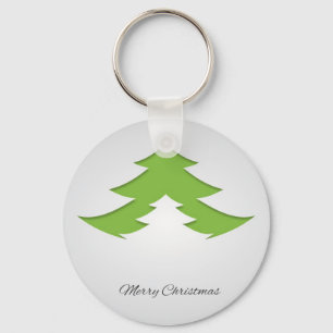 Chaveiro Fundo das cinzas com árvore de Natal