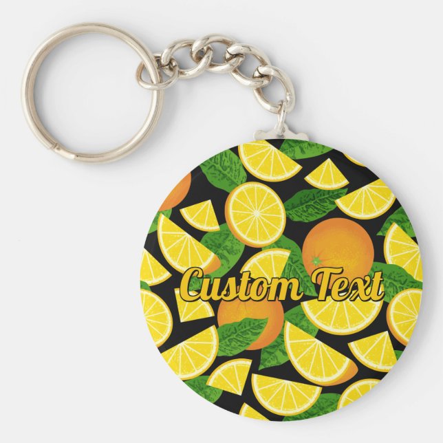 Chaveiro Fundo Laranja (Frente)