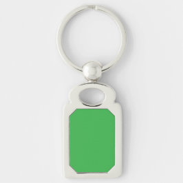 Chaveiro Fundo verde brilhante sólido