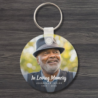 Chaveiro Funeral Personalizada do tributo Memorial Personal