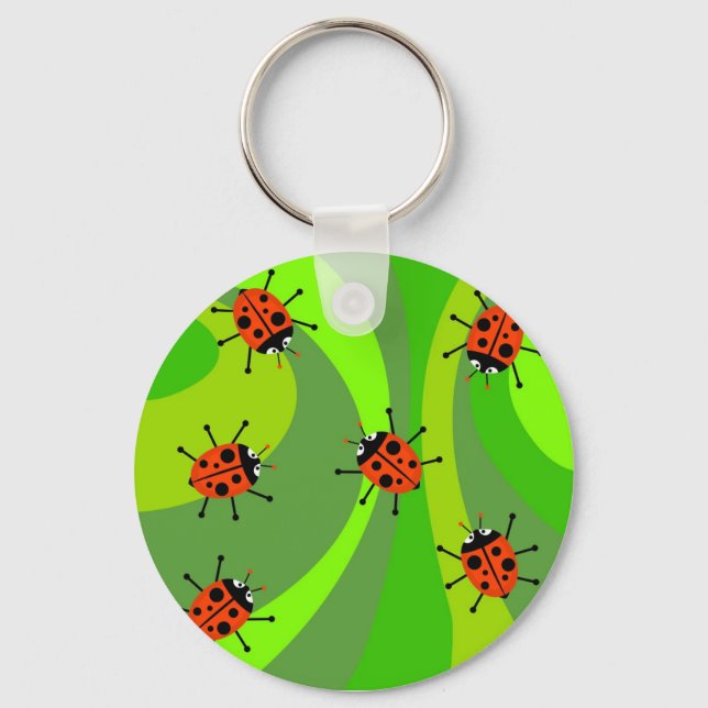 Chaveiro Funky Ladybugs (Frente)