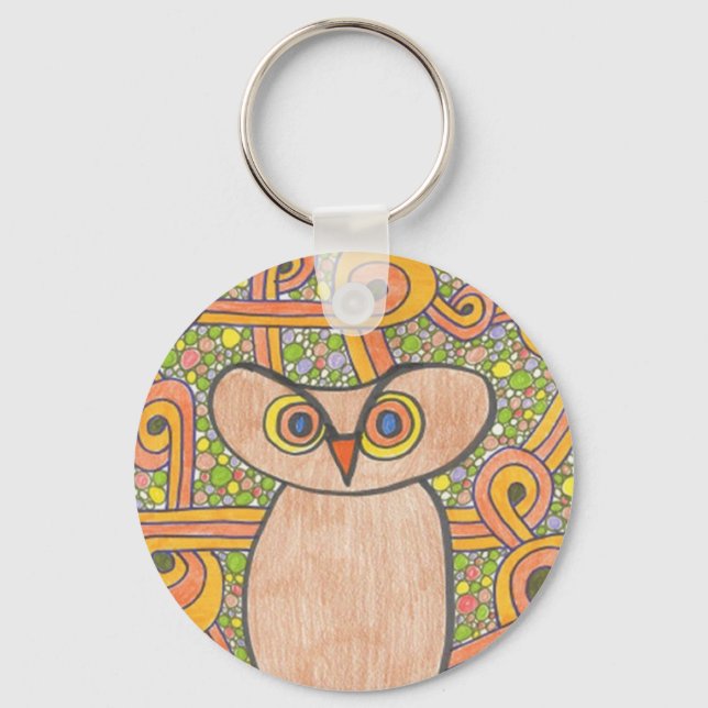 Chaveiro Funky Owl (Frente)