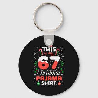 Chaveiro Funny 67 Christmas Pajamas Shirt Six Seven Meme Br
