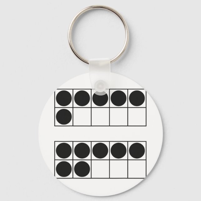 Chaveiro Funny 6 7 Number Teachers Students Six Seven Meme  (Frente)