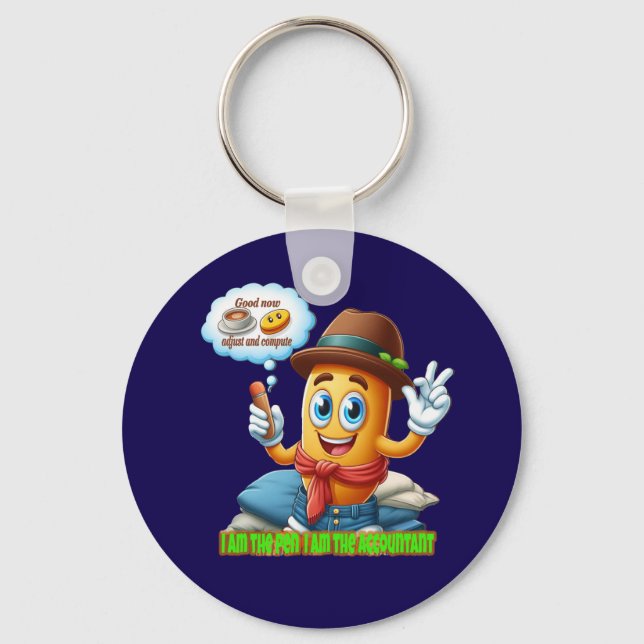 Chaveiro Funny Accountant (Frente)