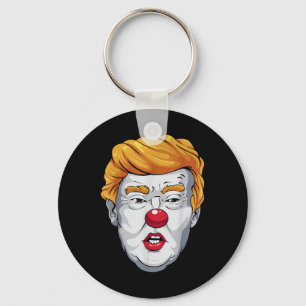 Chaveiro Funny Anti Trump Palhaço Eleitoral 2024