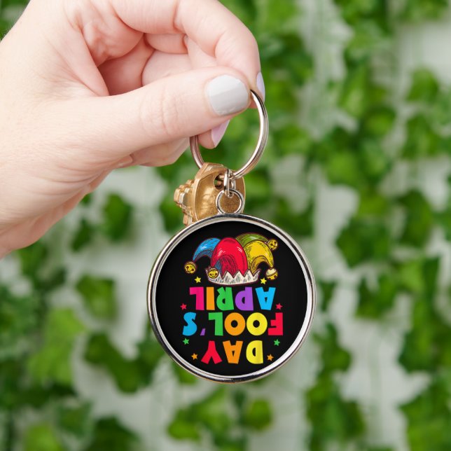 Chaveiro Funny April Fool's Day Pranks Kit 1st April Jokes (Mão)