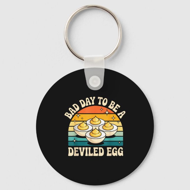 Chaveiro Funny Bad Day To Be A Deviled Egg Meme  (Frente)