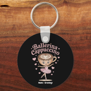 Chaveiro Funny Ballerina Cappuccina Memória Italiana do Bra