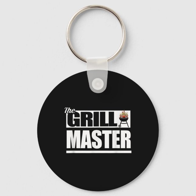 Chaveiro Funny Barbecue Grill Master Churrasco Amplia Bar-b (Frente)