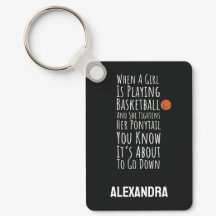 Funny Basketball For Her Teen Girls Women Player