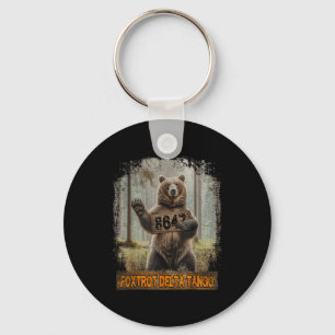 Chaveiro Funny Bear Foxtrots Deltas Tango 8647 86 47 Patrio