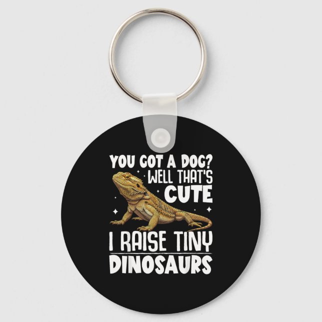 Chaveiro Funny Bearded Dragon Shirt For Men Women Lizard Lo (Frente)