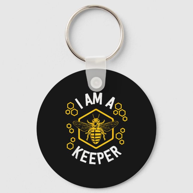 Chaveiro Funny Beekeeper Shirt Men Women I Am A Keeper Beek (Frente)