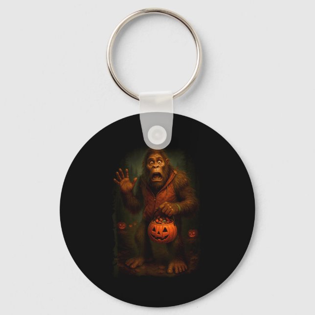 Chaveiro Funny Bigfoot Halloween  (Frente)