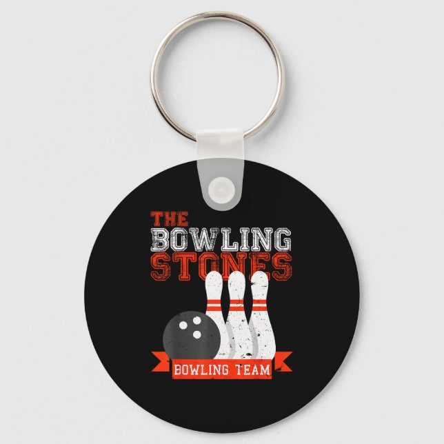 Chaveiro Funny Bowling Stones - Bowl Srts Team  (Frente)