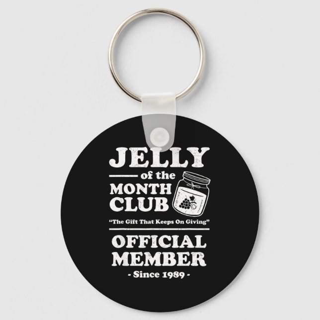Chaveiro Funny Christmas Jelly Of The Month Club Member Xma (Frente)