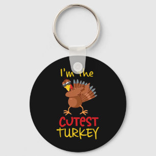 Chaveiro Funny Cutest Turkey Matando Family Group
