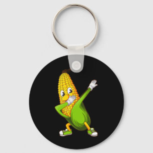 Chaveiro Funny Dabbing Corn Gift Cut Dancing Farms Homens W