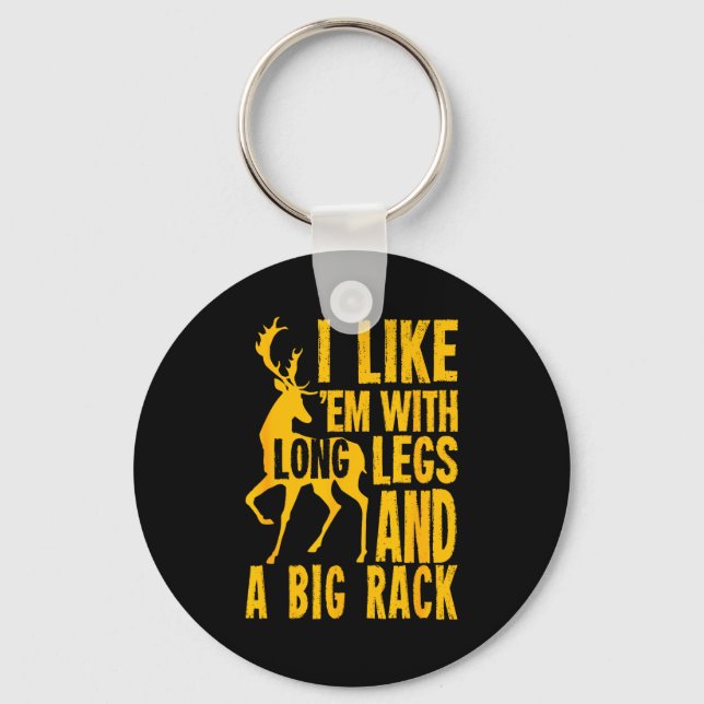 Chaveiro Funny Deer Hunting Quote Gift For Hunters  (Frente)
