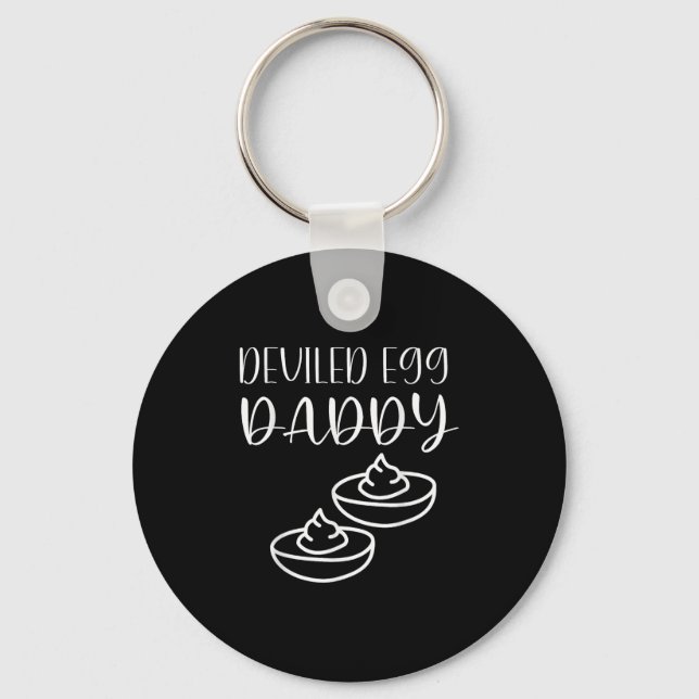 Chaveiro Funny Deviled Egg Daddy  (Frente)