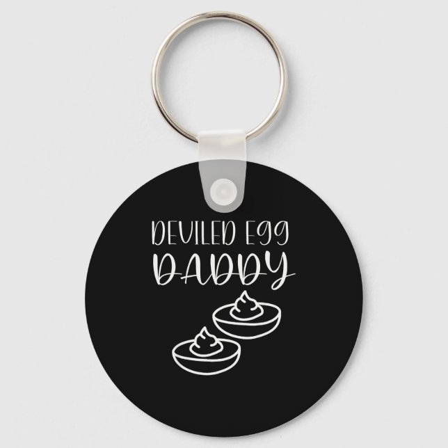 Chaveiro Funny Deviled Egg Daddy  (Frente)
