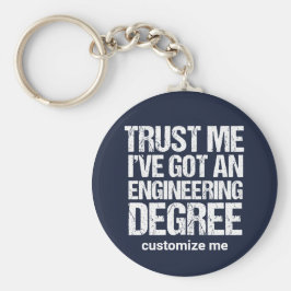 Chaveiro Funny Engineering Graduation Custom Engineer