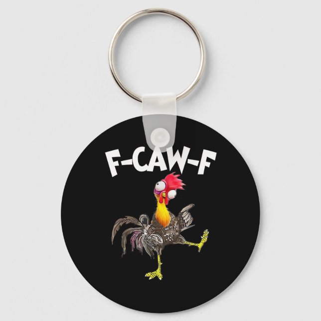 Chaveiro Funny F-Caw-F Chicken FCAWF Chicken (Frente)