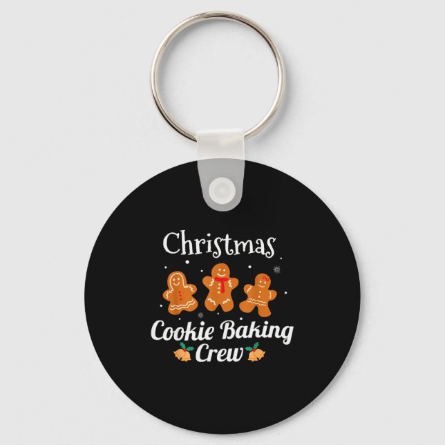 Chaveiro Funny Family Matching Christmas Tee Cookie Baking  (Frente)