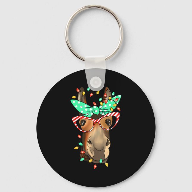 Chaveiro Funny Farmer Women Girls Family Christmas  (Frente)