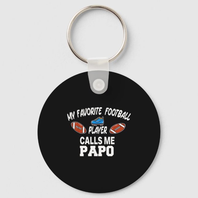 Chaveiro Funny Football Dad Pride Pa Fan Srts Family  (Frente)