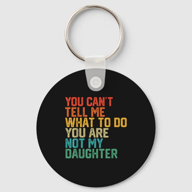Chaveiro Funny For Father Dad From Daughter Father's Day Da (Frente)