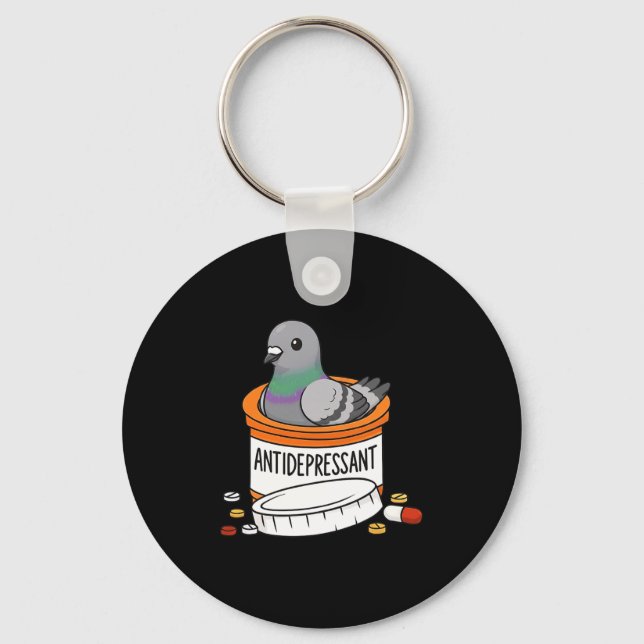 Chaveiro Funny Geon Anti Depressant Zoo Boys Girls Premium  (Frente)