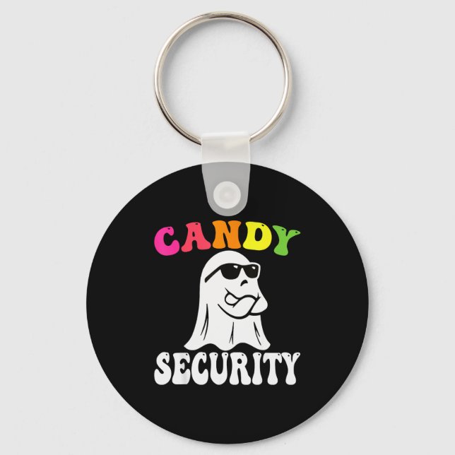 Chaveiro Funny Ghost Candy Security Halloween Costume Hallo (Frente)