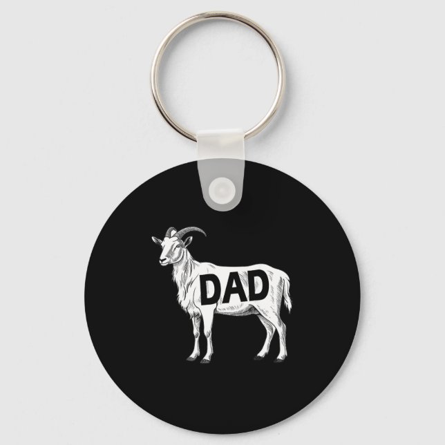 Chaveiro Funny Goat Gift Dad Sarcastic Graphic  (Frente)