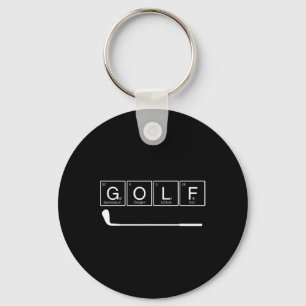 Chaveiro Funny Golf Chemical Elements Periódicos de Mesa Go
