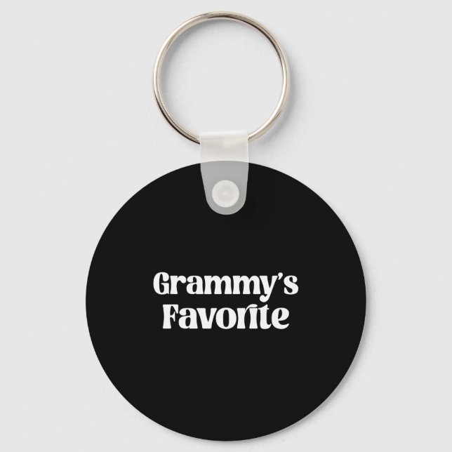 Chaveiro Funny Grammy’s Favorite Funny Grandparent Granhild (Frente)