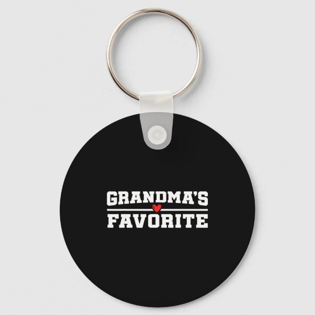 Chaveiro Funny Grandparent Favorite Granhild  (Frente)