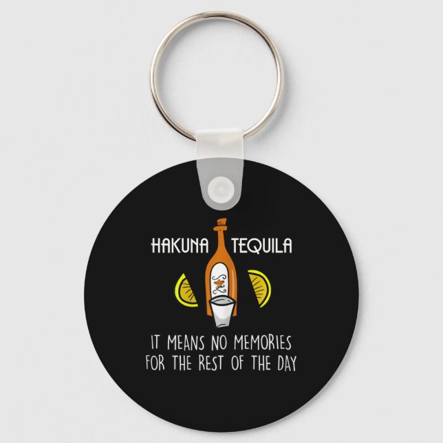 Chaveiro Funny Hakuna Tequila Taco Cinco de Mayo Gift (Frente)