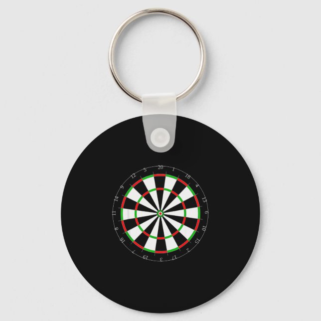 Chaveiro Funny Halloween Costume For Darts Players _ Dart B (Frente)