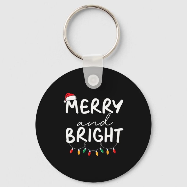 Chaveiro Funny I'm Trying To Feel Merry Xmas Bright Matchin (Frente)