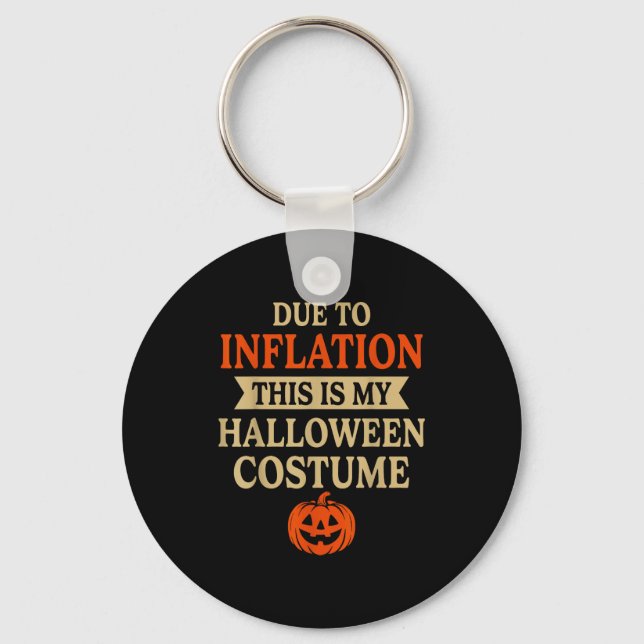 Chaveiro Funny Inflation Halloween Costume Couple Matching  (Frente)