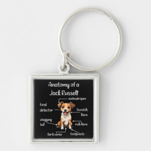 Chaveiro Funny Jack Russell Terrier Dog