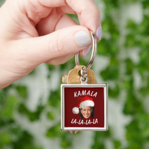 Chaveiro Funny Kamala Harris Face Papai Noel Natal