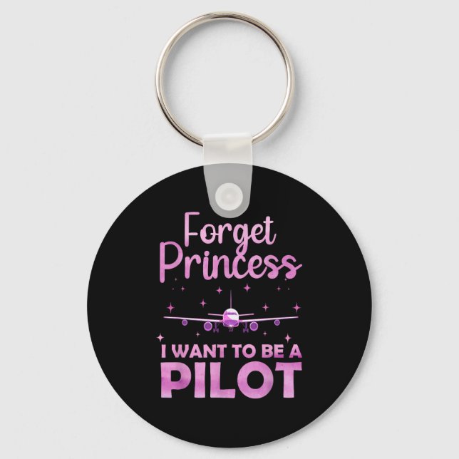 Chaveiro Funny Lot Design For Women Girl Aviation Airplane  (Frente)