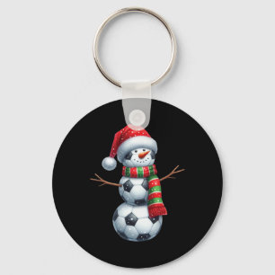 Chaveiro Funny Natal Futebol Bílis Boneco de Neve