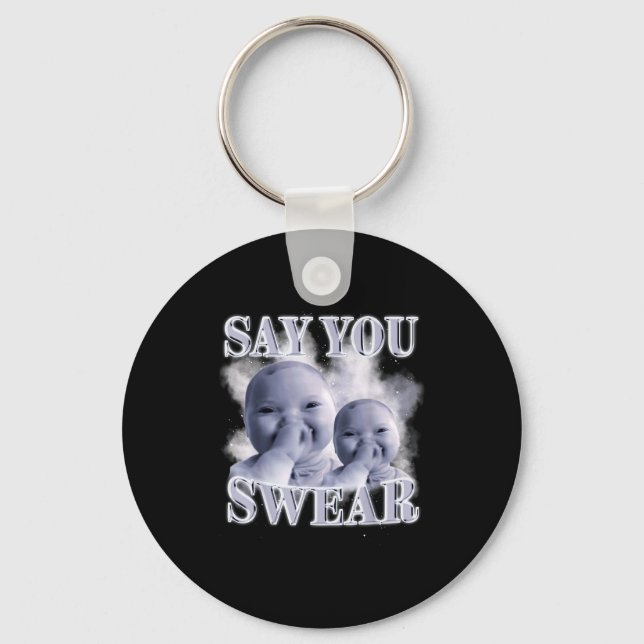 Chaveiro Funny Niche Baby Gen Z Meme Ai Viral Giggling Ai L (Frente)